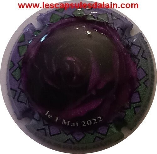 BELLE CAPSULE CHAMPAGNE CHAMPION OUY 1ER MAI 2022 REF N°25d NEWS