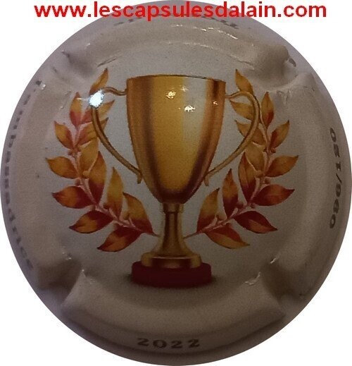 BELLE CAPSULE CHAMPAGNE COMTESSE LA FEE TROPHE DE L'AMBASSADRICE 120EX 2022 REF N°56 NEWS