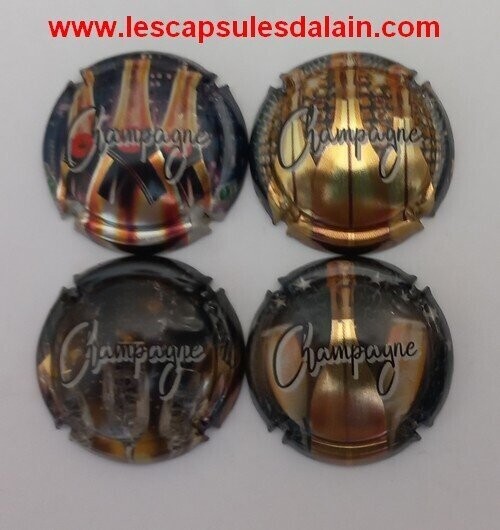 4 BELLES CAPSULES CHAMPAGNE GENERIQUE CHAMPAGNE EN FETES 2022 NEWS