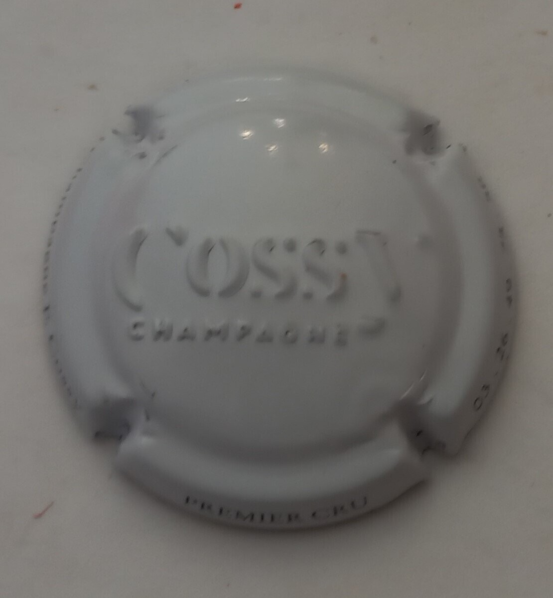 BELLE CAPSULE CHAMPAGNE COSSY FRANCIS RELIEF REF N°15c NEWS