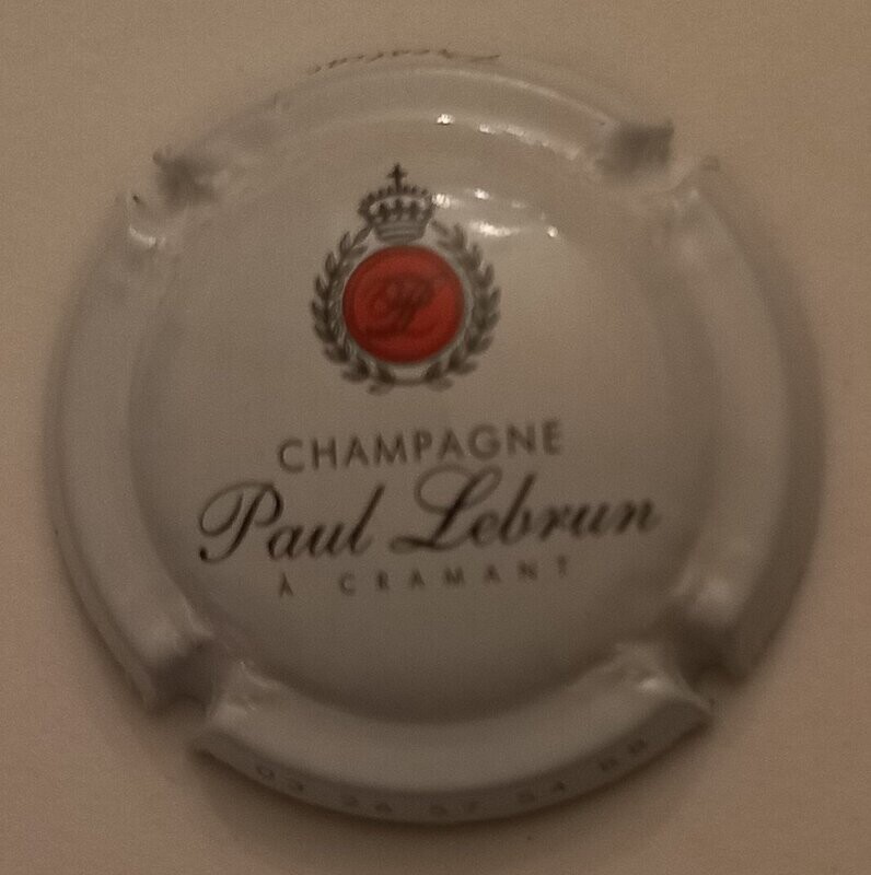 BELLE CAPSULE CHAMPAGNE PAUL LEBRUN REF N°80e NEWS