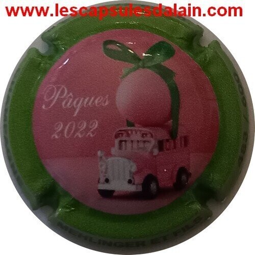 BELLE CAPSULE CHAMPAGNE MEHLINGER ET FILS PAQUES 2022 600EX REF N°14a NEWS