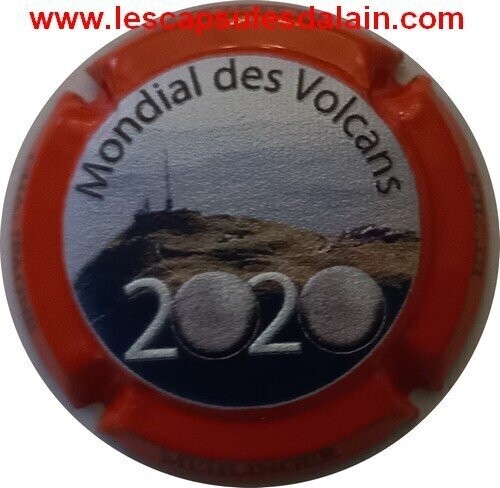 BELLE CAPSULE CHAMPAGNE MEHLINGER ET FILS MONDIAL DES VOLCANS 600EX REF N°10 NEWS