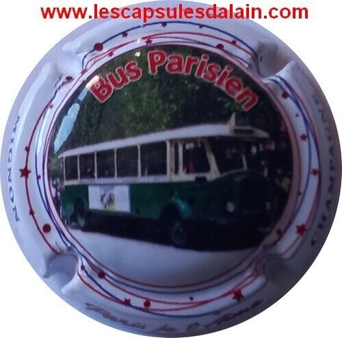 BELLE CAPSULE CHAMPAGNE PIERRE MIGNON BUS PARISIEN REF N°201k NEWS