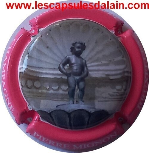 BELLE CAPSULE CHAMPAGNE PIERRE MIGNON MANNEKEN PIS BRUXELLE NEWS