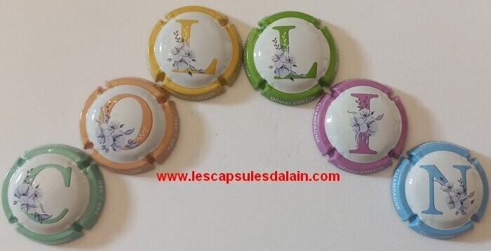 6 BELLES CAPSULES CHAMPAGNE COLLIN OLIVIER PUZZLE 2022 / 480EX NEWS