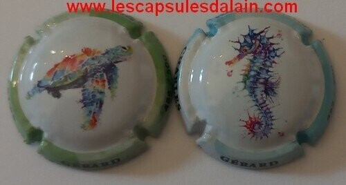 2 BELLES CAPSULES CHAMPAGNE CHARLES GERARD 500EX/2022 NEWS