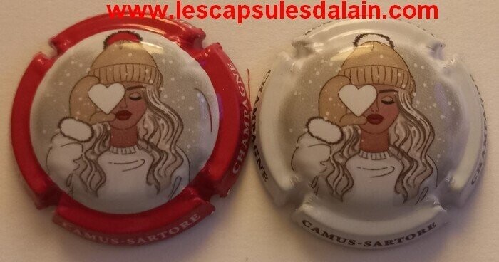 2 BELLES CAPSULES CHAMPAGNE CAMUS SARTORE NEWS