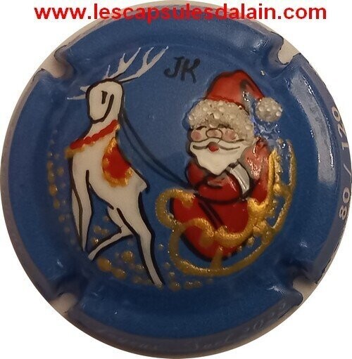 BELLE CAPSULE CHAMPAGNE COMTESSE LA FEE NOEL PALM 120EX REF N°69a NEWS