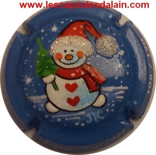 BELLE CAPSULE CHAMPAGNE COMTESSE LA FEE NOEL PALM 120EX REF N°69 NEWS
