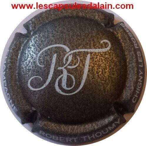 BELLE CAPSULE CHAMPAGNE ROBERT THOUMY GRIS ANTHRACIET MAT REF N°6c NEWS
