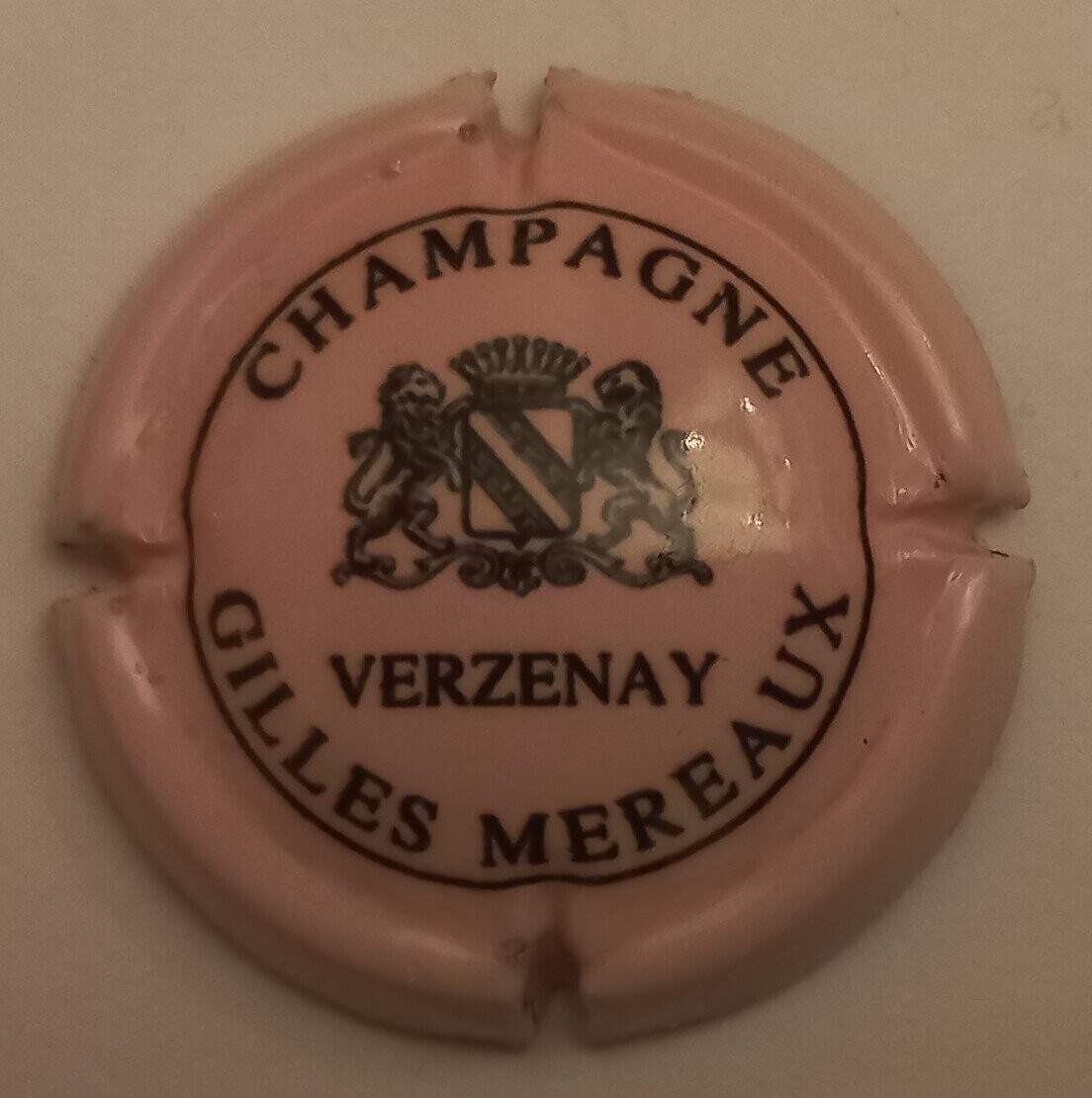 BELLE CAPSULE CHAMPAGNE MEREAUX GILLES RÉF N°25e NEWS