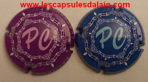 2 BELLES CAPSULES CHAMPAGNE POUILLON CHAYOUX REF N° 30c et 30d  NEWS