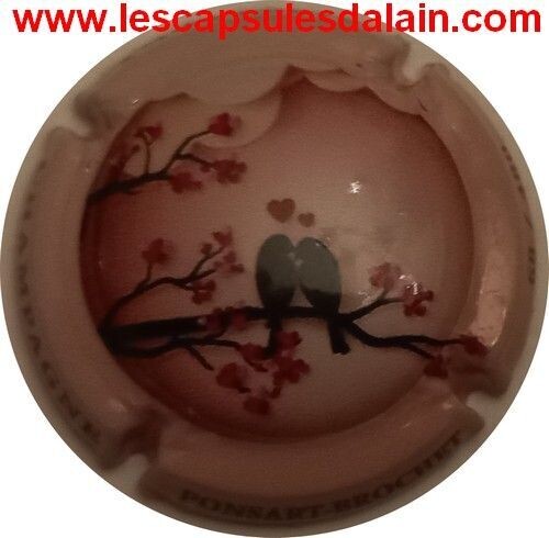BELLE CAPSULE CHAMPAGNE PONSART
 BROCHET SAINT VALENTIN 2023/480ex NEWS