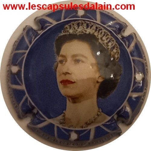 BELLE CAPSULE CHAMPAGNE CLERGEOT DANIEL REINE D'ANGLETERRE 2023/480ex NEWS