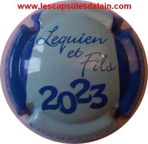 BELLE CAPSULE CHAMPAGNE LEQUIEN ET FILS 2023 BOURSE CLUB ACCC 300EX REF N°4n NEWS