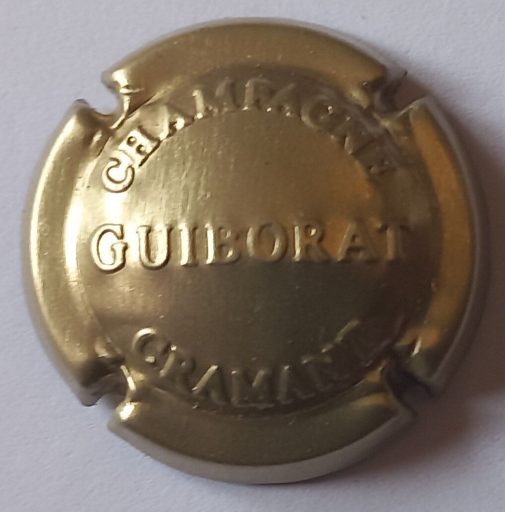 BELLE CAPSULE CHAMPAGNE GUIBORAT ESTAMPES REF N°10f NEWS