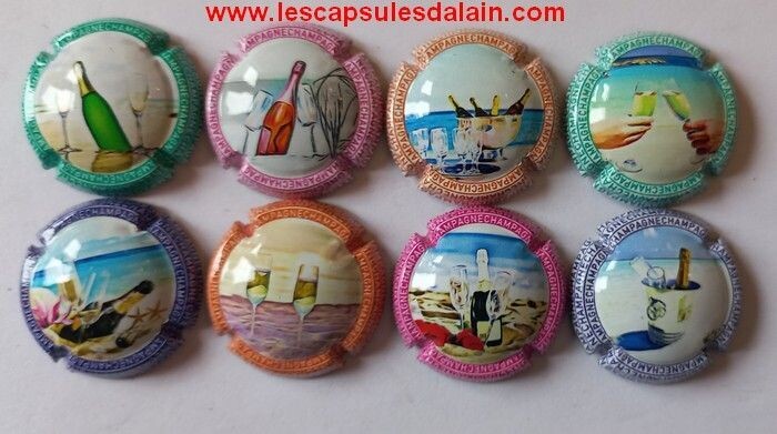 8 BELLES CAPSULES CHAMPAGNE GENERIQUE CHAMPAGNE EN VACANCES 2023 NEWS