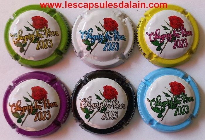 6 BELLES CAPSULES CHAMPAGNE CHIGNY LES ROSES 2023 NEWS