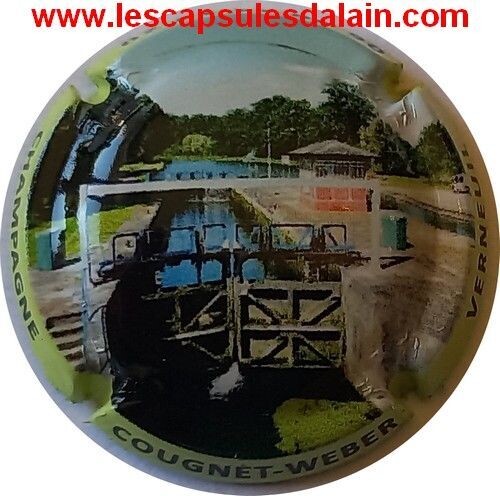 BELLE CAPSULE CHAMPAGNE COUGNET WEBER THUN L'EVEQUE RECTO VERSO 2023 REF N°15b NEWS
