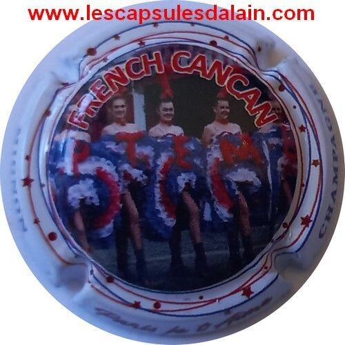 BELLE CAPSULE CHAMPAGNE PIERRE MIGNON FRENCH CANCAN REF N°201n NEWS