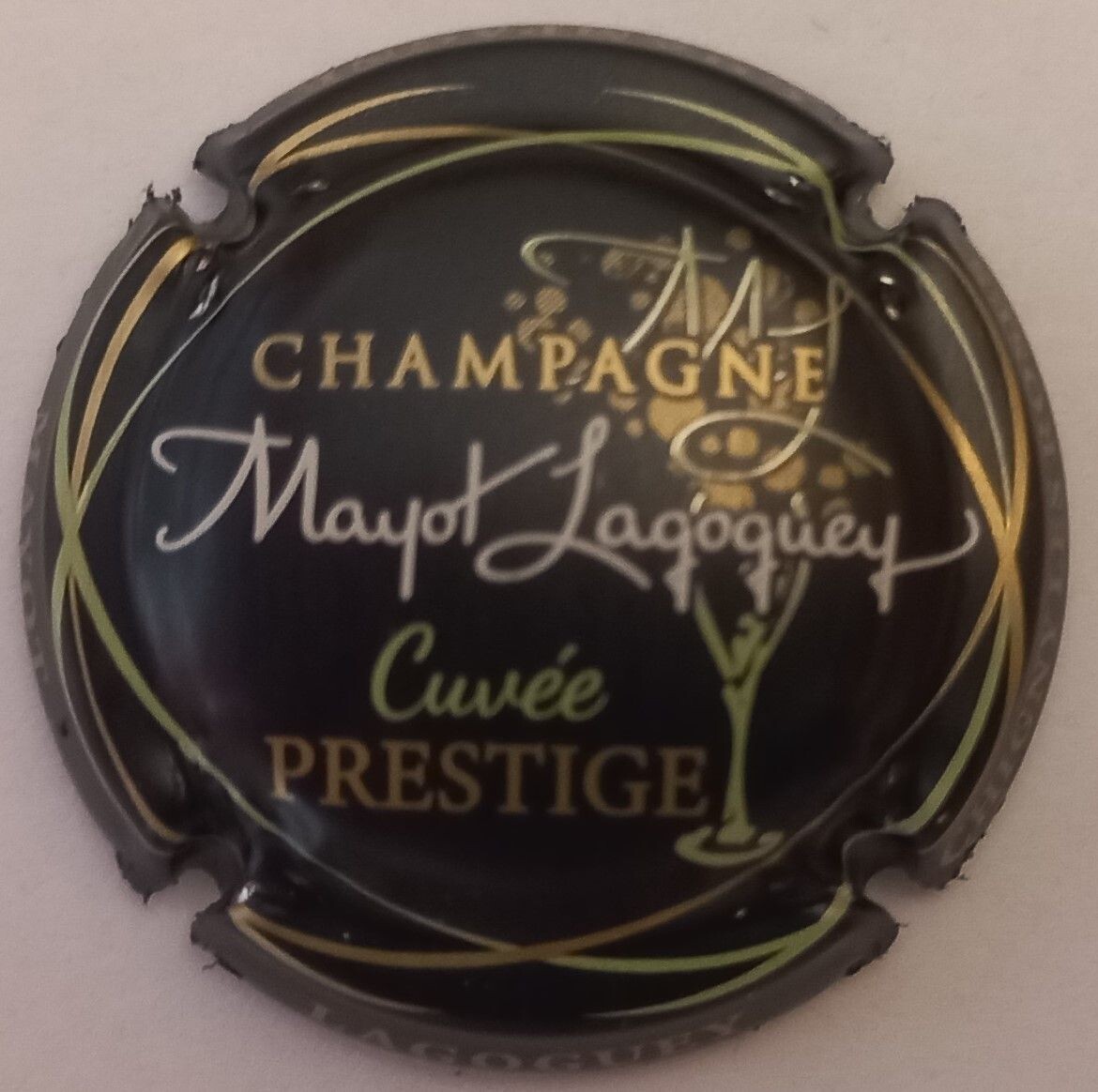 BELLE CAPSULE CHAMPAGNE MAYOT LAGOGUEY CUVEE PRESTIGE REF N°1C NEWS