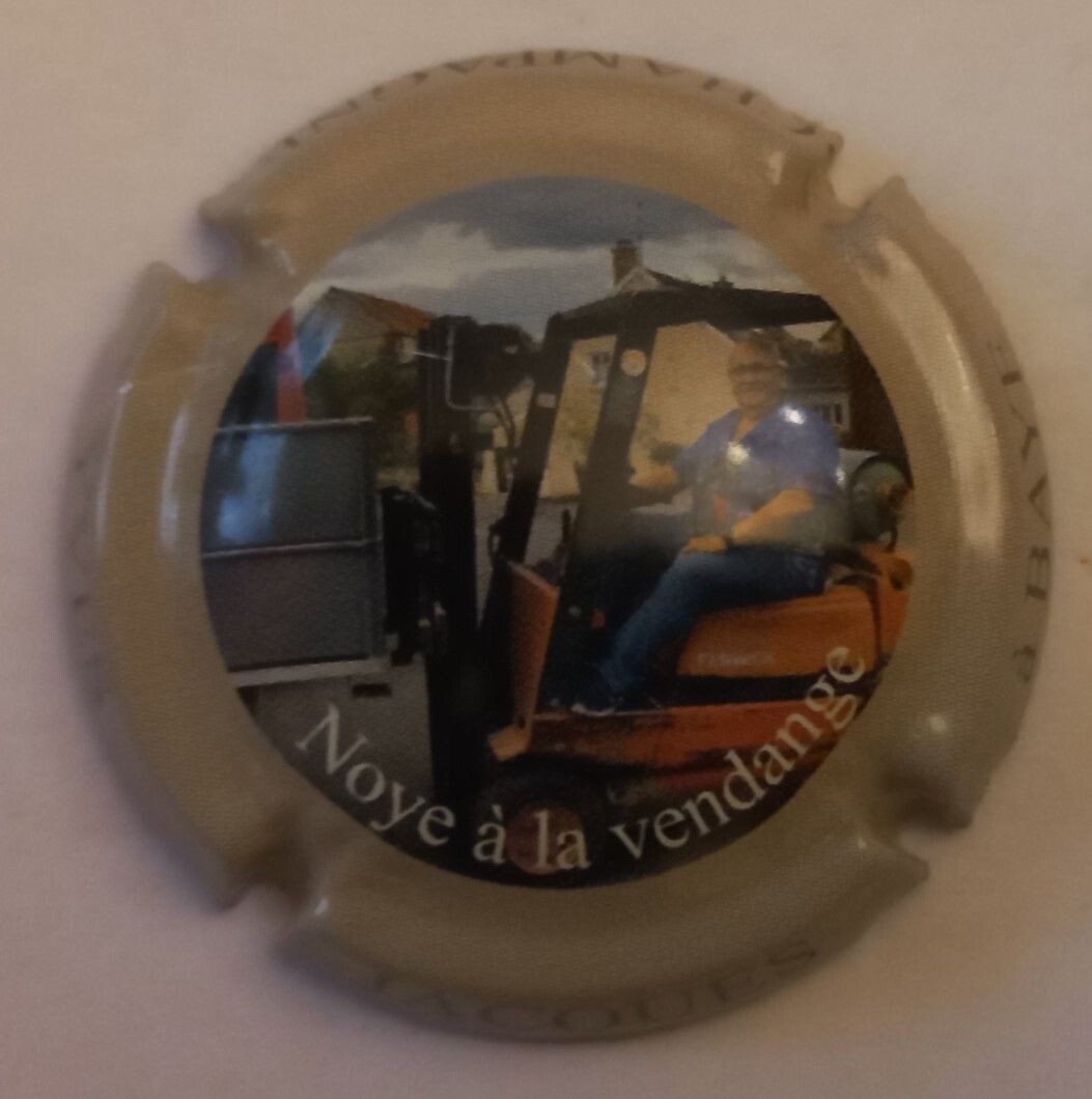 BELLE CAPSULE CHAMPAGNE JACQUES YVES NOYE A LA VENDANGE REF N°28 NEWS