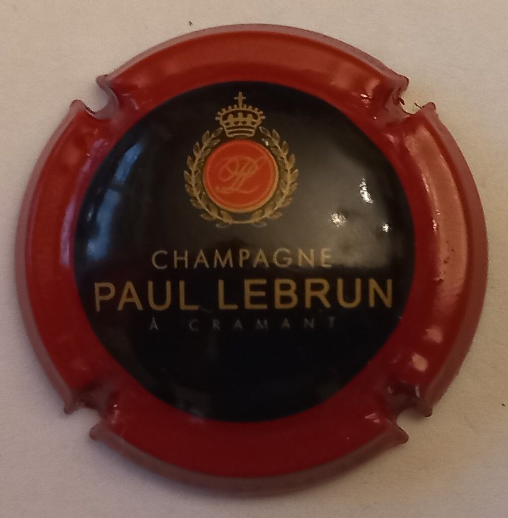 BELLE CAPSULE CHAMPAGNE PAUL LEBRUN REF N°80b NEWS