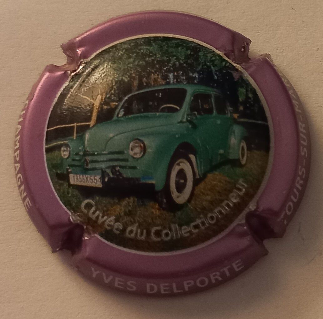 BELLE CAPSULE CHAMPAGNE DELPORTE YVES CUVEE DU COLLECTIONNEUR REF N°42 NEWS