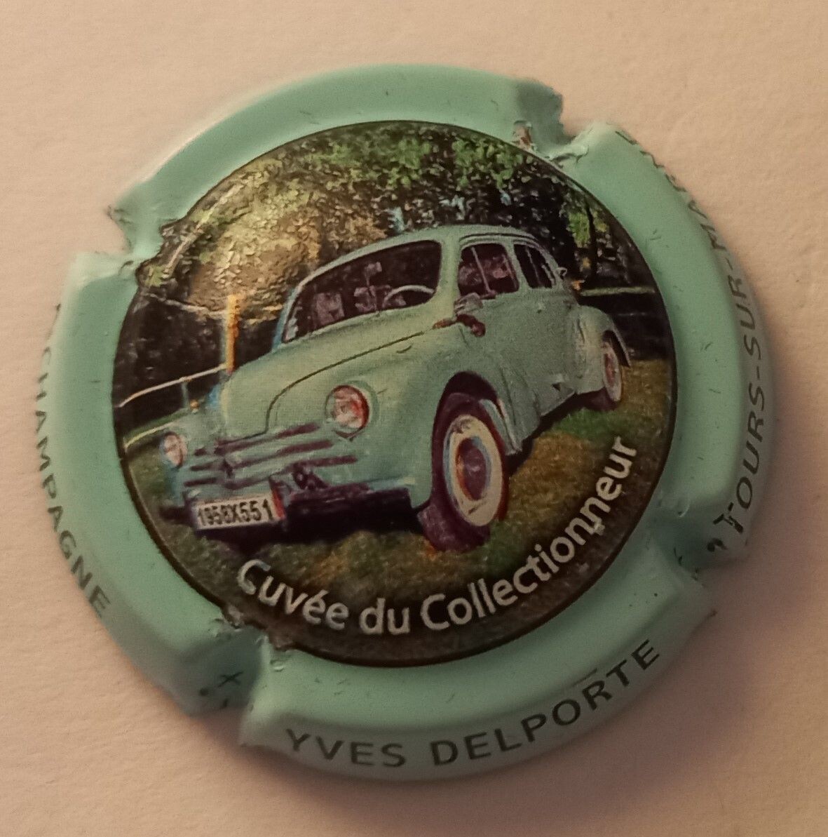 BELLE CAPSULE CHAMPAGNE DELPORTE YVES CUVEE DU COLLECTIONNEUR REF N°42b NEWS