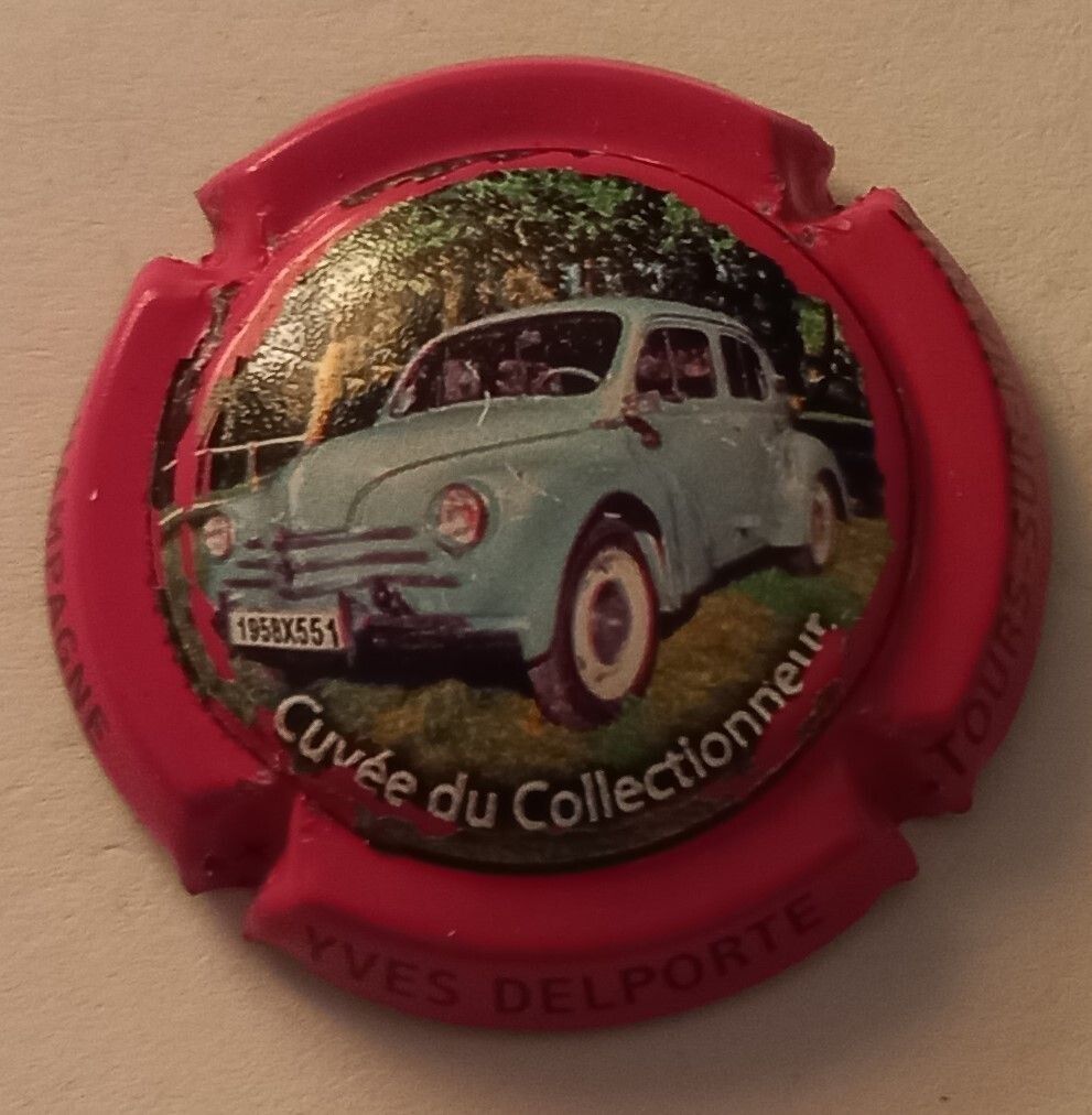 BELLE CAPSULE CHAMPAGNE DELPORTE YVES CUVEE DU COLLECTIONNEUR REF N°42a NEWS