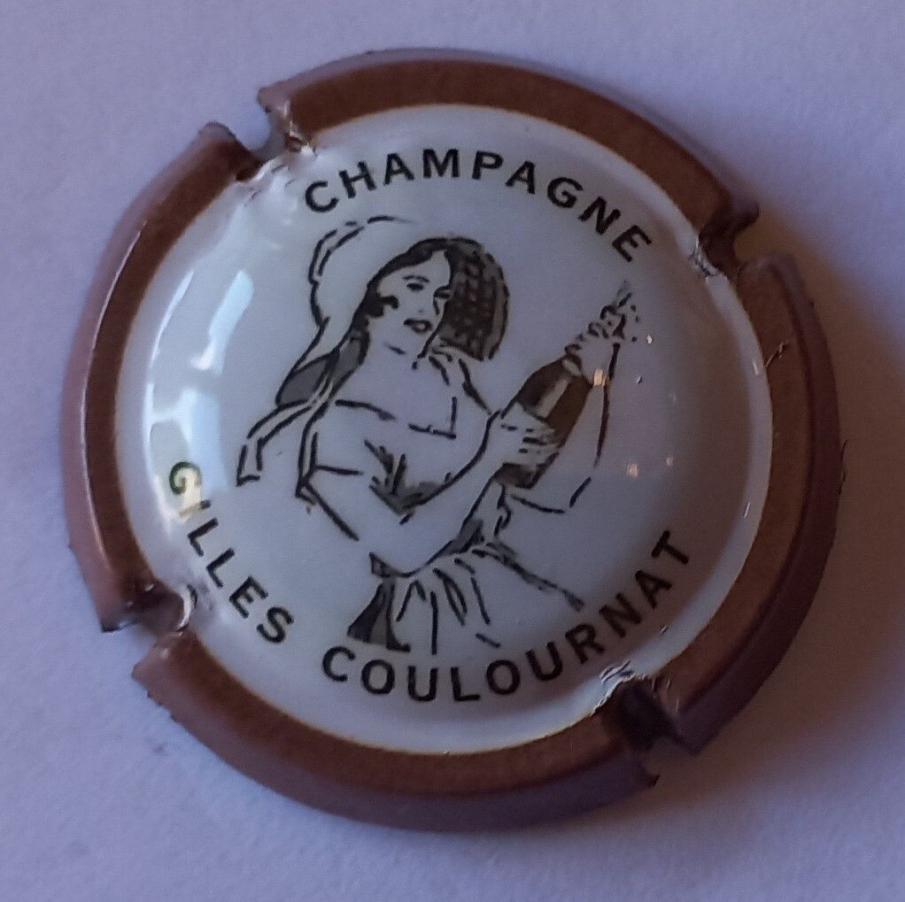 BELLE CAPSULE CHAMPAGNE COULOURNAT GILLES  REF N°52u NEWS