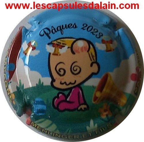 BELLE CAPSULE CHAMPAGNE MEHLINGER ET FILS PAQUES 2023 600EX REF N°14c NEWS