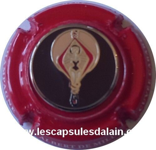 BELLE CAPSULE CHAMPAGNE DE MILLY BIJOUX CUVEE CABARET 2020 REF N°36ka NEWS