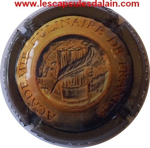 BELLE CAPSULE CHAMPAGNE A.C.F MARRON TRES FONCE 2023 NEWS