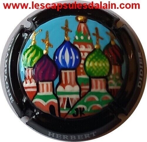 BELLE CAPSULE CHAMPAGNE DIDIER HERBERT EGLISE ORTHODOXE PALM REF N°254 NEWS