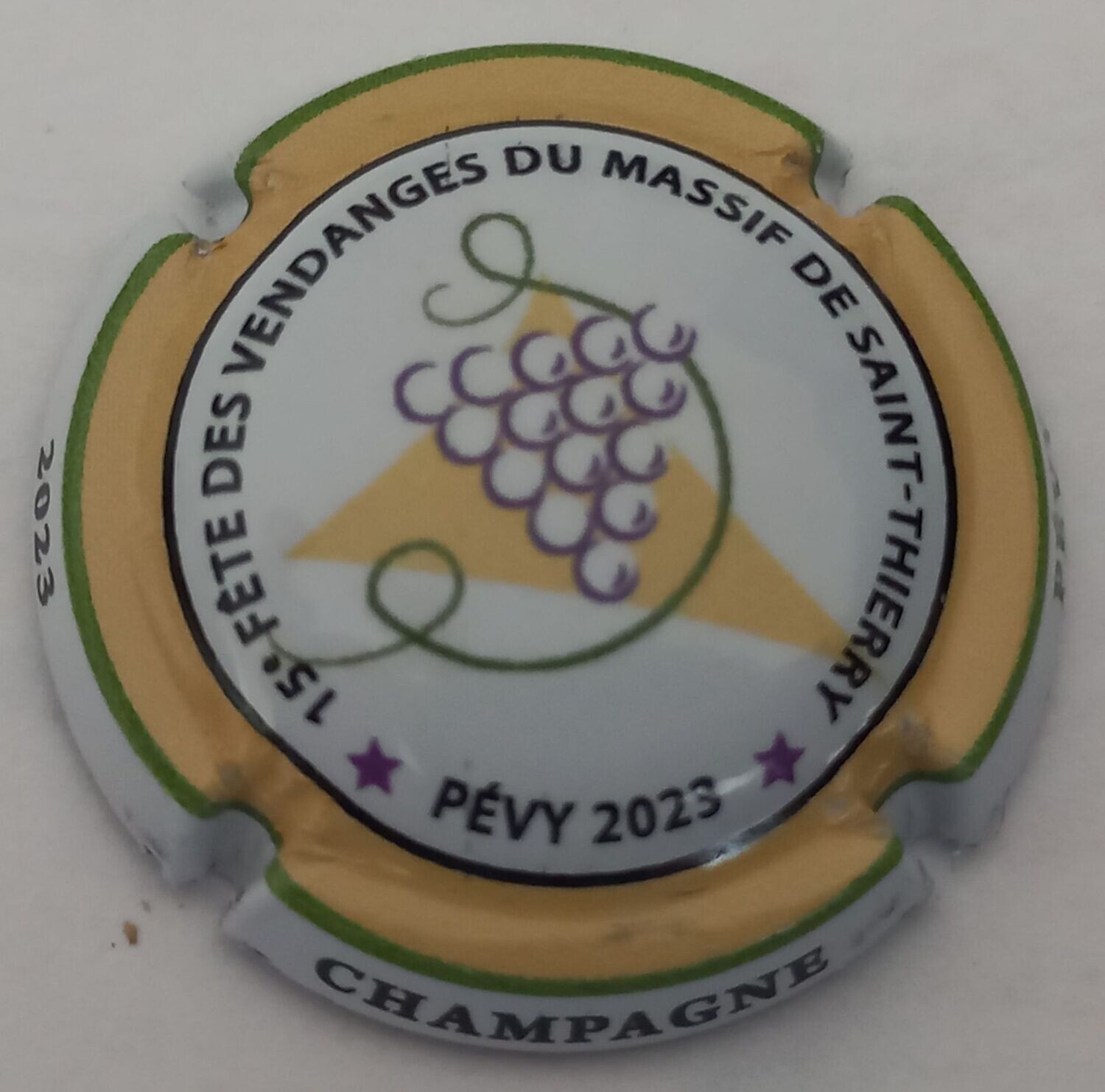 BELLE CAPSULE CHAMPAGNE 15eme FETES DES VENDANGES PEVY 2023 NEWS