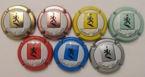 7 BELLES CAPSULES CHAMPAGNE QUATRESOLS GAUTHIER REF N°14 a 20 NEWS