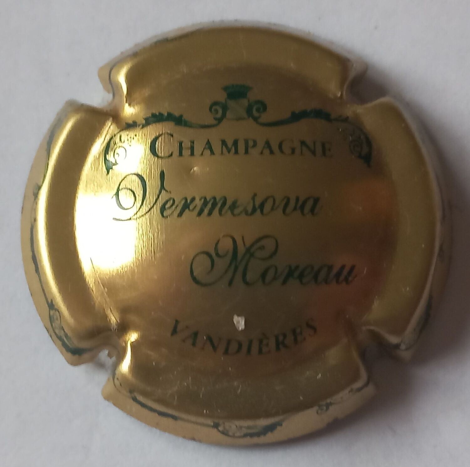 BELLE CAPSULE CHAMPAGNE VERMESOVA MOREAU REF N°1 NEWS