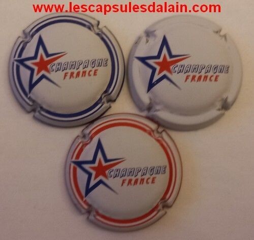 3 BELLES CAPSULES CHAMPAGNE GENERIQUE ETOILE CHAMPAGNE FRANCE 2023 NEWS