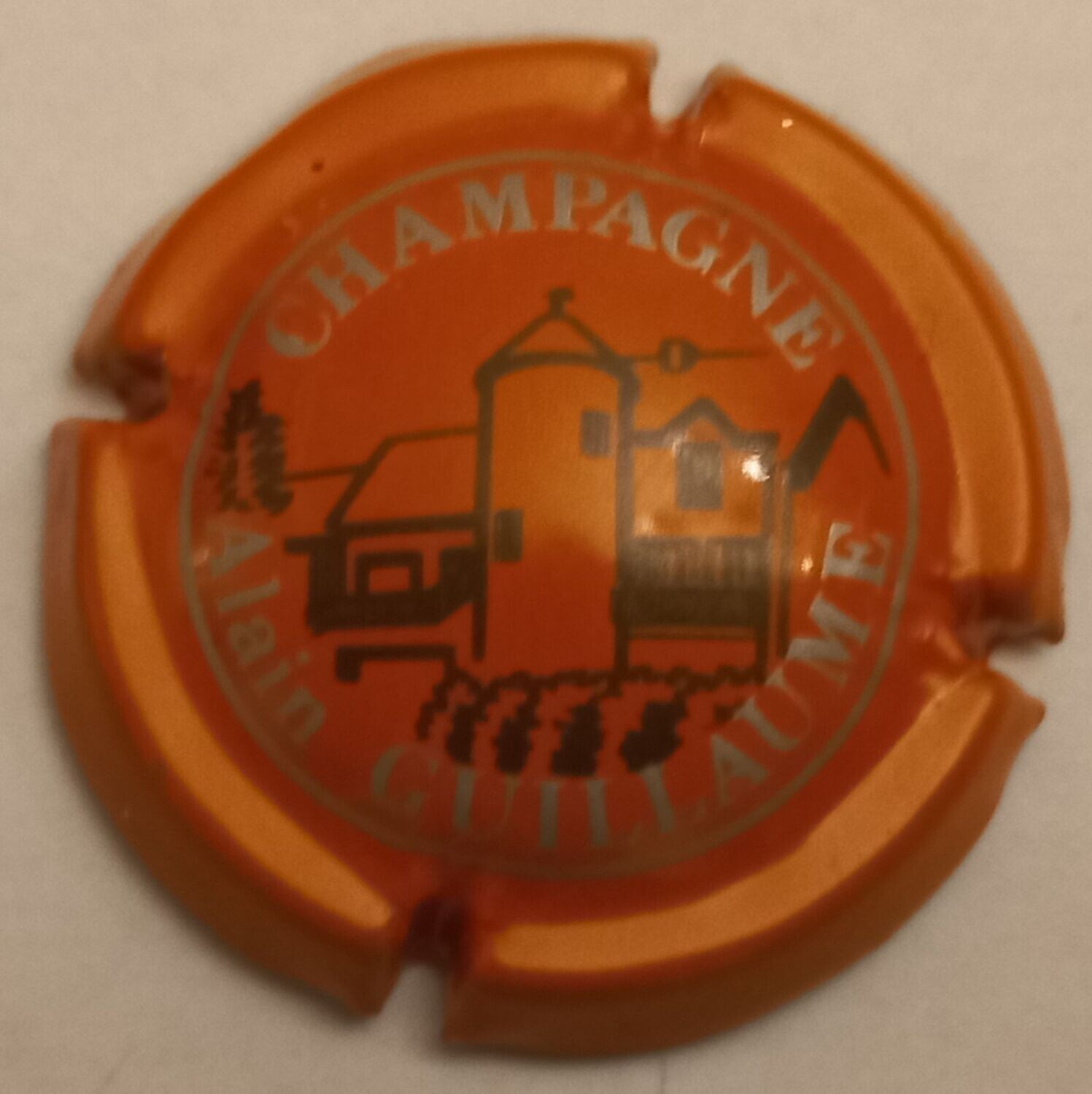 BELLE CAPSULE CHAMPAGNE ALAIN GUILLAUME RÉF N°14 NEWS