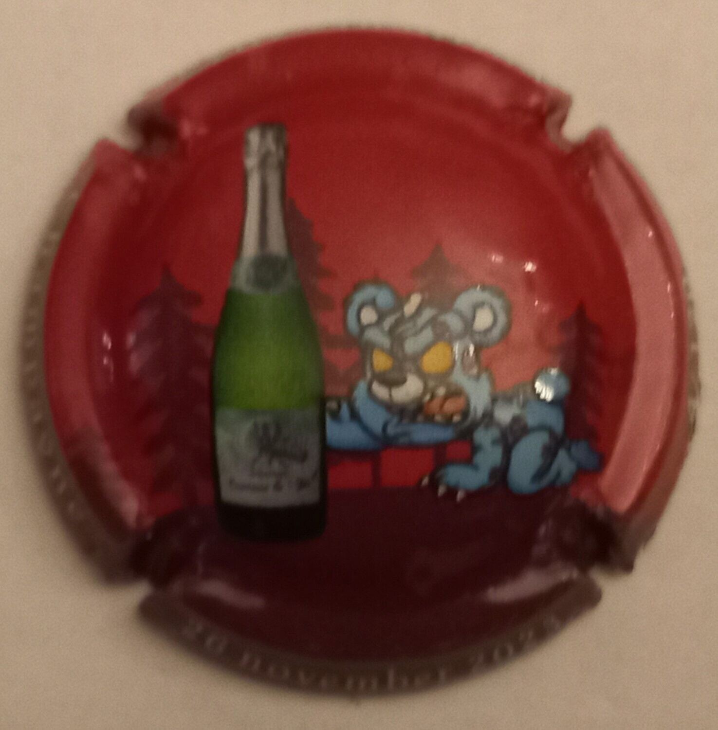 BELLE CAPSULE CHAMPAGNE COMTESSE LA FEE RUIBEURS 2023 120EX REF N°A18 NEWS