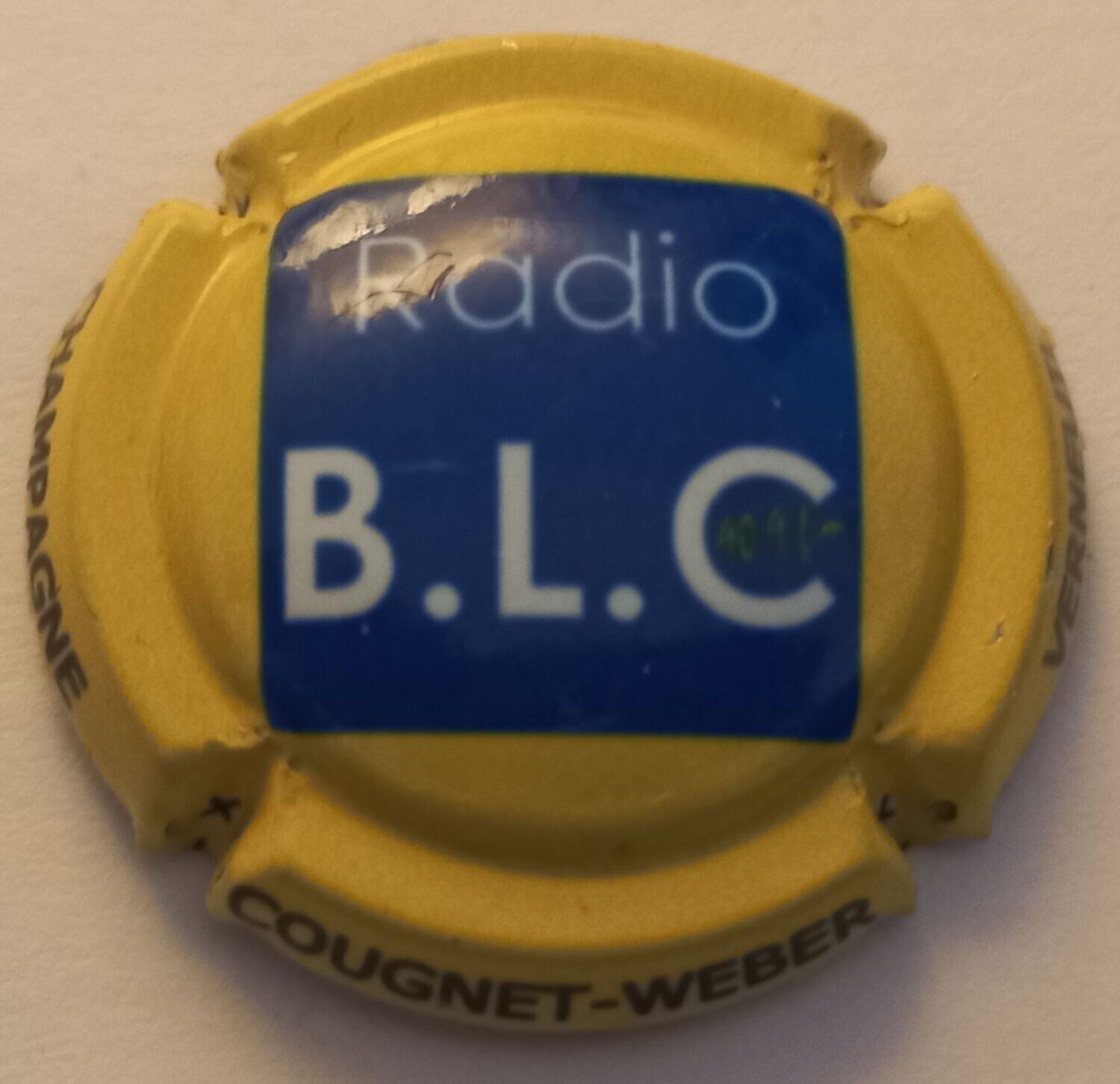 BELLE CAPSULE CHAMPAGNE COUGNET WEBER RADIO B.L.C 2023 REF N°12a NEWS