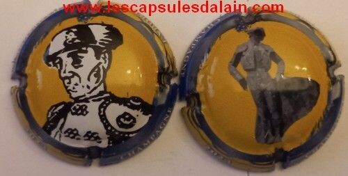 2 BELLES CAPSULES CHAMPAGNE GENERIQUE TOREADOR 2023 REF N°948p et 949m NEWS
