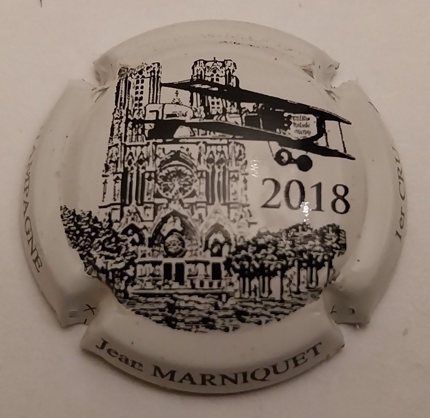 BELLE CAPSULE CHAMPAGNE MARNIQUET JEAN MILLESIME 2018 REF N°13f NEWS