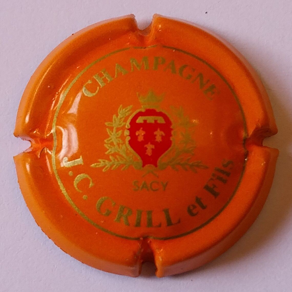 BELLE CAPSULE CHAMPAGNE GRILLJC & FILS REF N°8b NEWS