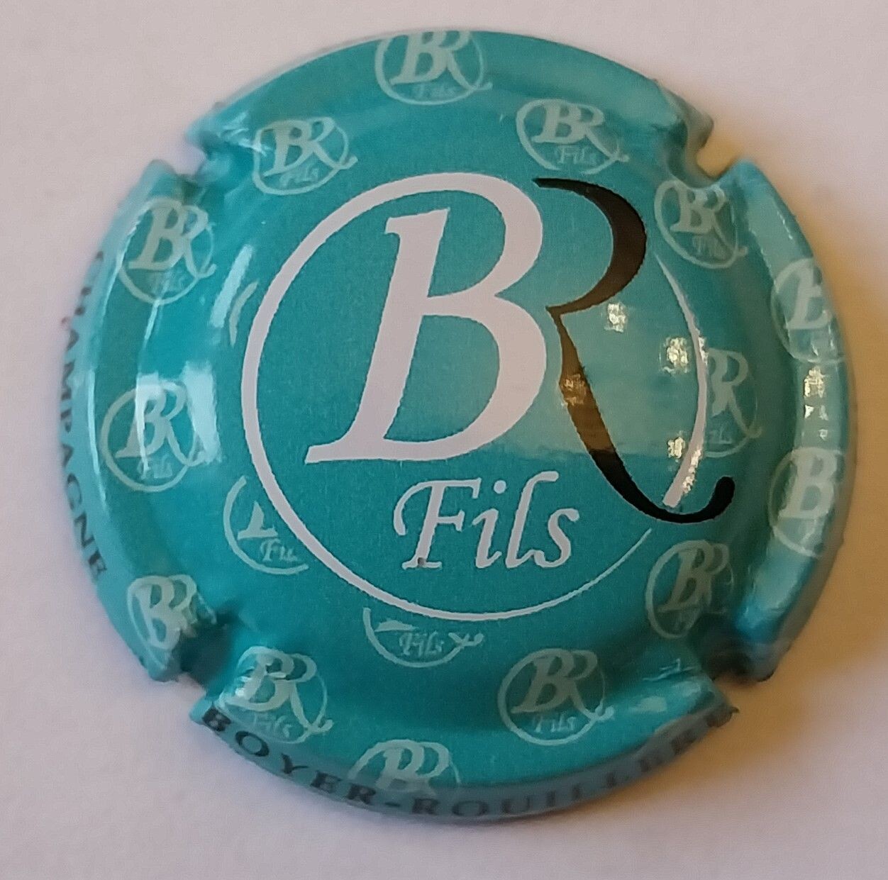 BELLE CAPSULE CHAMPAGNE BOYER ROUILLERE ET FILS REF N°3b NEWS