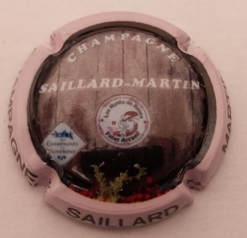BELLE CAPSULE CHAMPAGNE SAILLARD MARTIN REF N°12 NEWS
