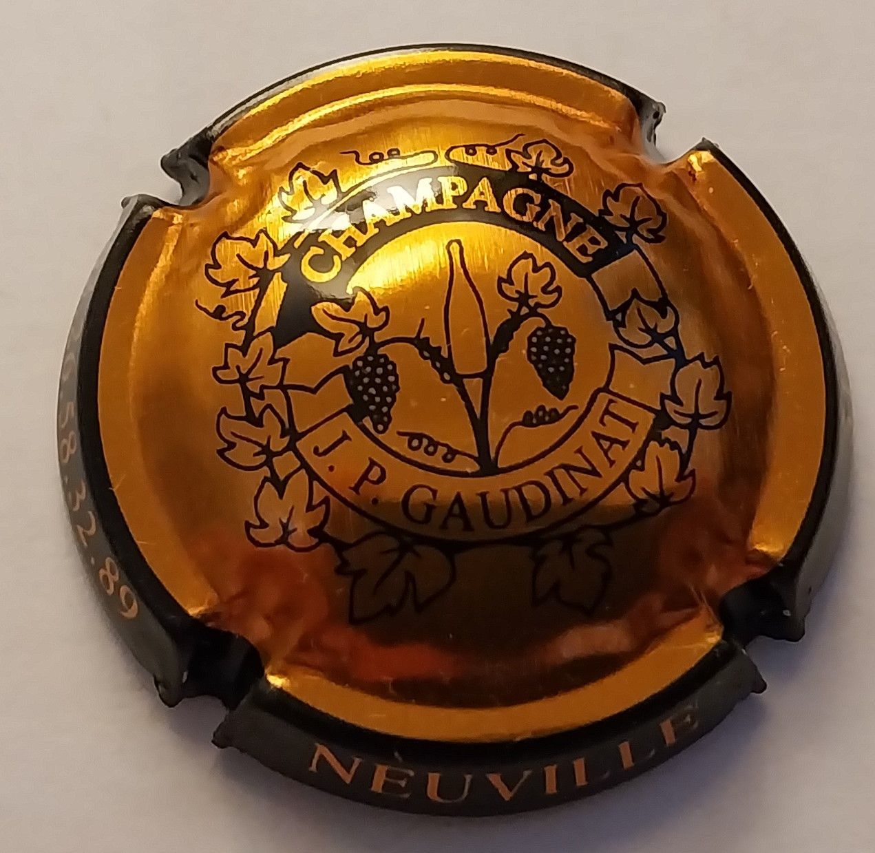 BELLE CAPSULE CHAMPAGNE GAUDINAT JEAN PIERRE RÉF N°22g NEWS