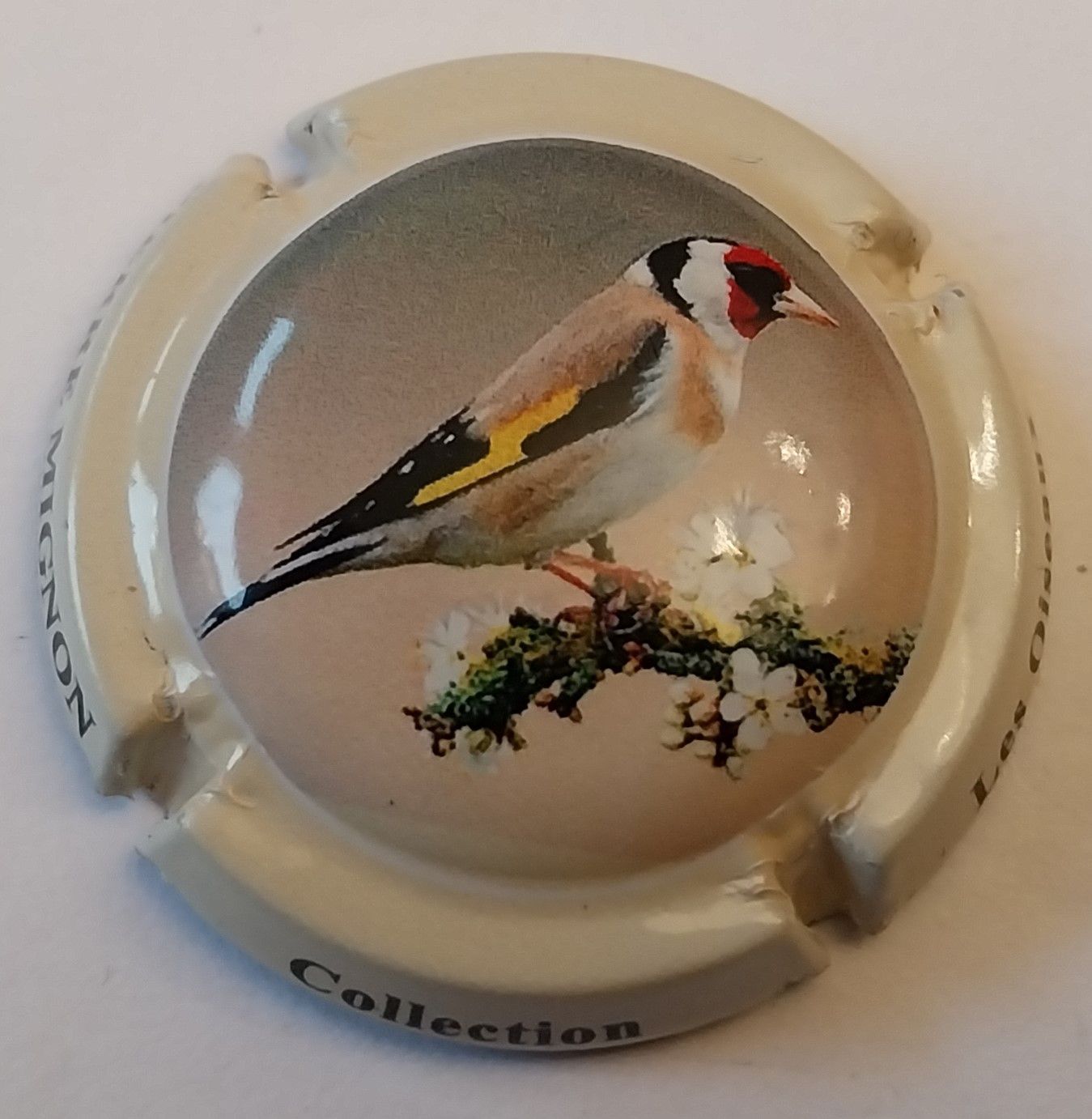 BELLE CAPSULE CHAMPAGNE PIERRE MIGNON OISEAUX REF N°264e NEWS